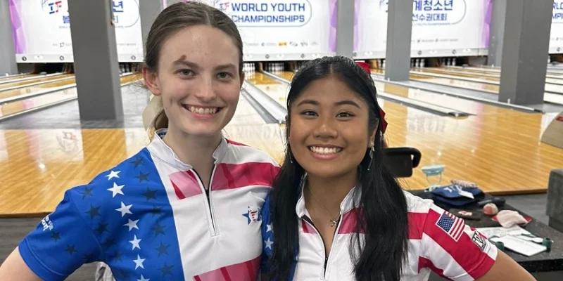 Junior Team USA advances men's and women's duos to doubles gold medal matches at 2024 IBF World Youth Championships