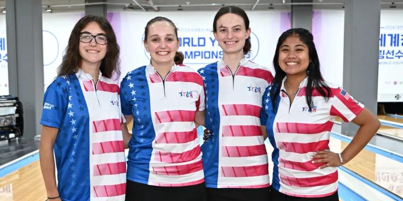 Junior Team USA women advance to team match play at 2024 IBF World Youth Championships