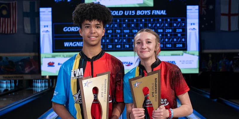 Sky seems the limit for 2024 Junior Gold Championships U15 winners Elliott Gordon, Bella Castillo