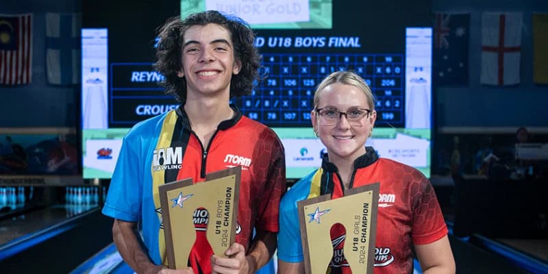 Ernesto Reynoso, Karina Capron defied the odds in winning U18 titles at 2024 Junior Gold Championships