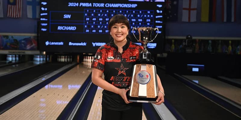 Malaysia’s Sin Li Jane stays perfect in 2024 title matches with win in PWBA Tour Championship