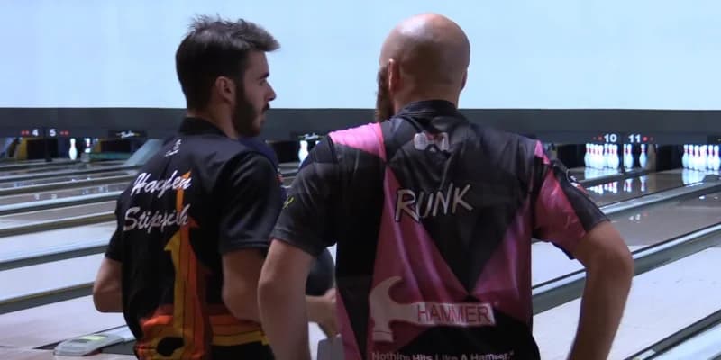 Lefties Hayden Stippich, Brandon Runk dominating as scores fall on Day 3 at 2024 PBA Tour Trials