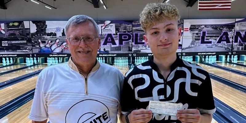 Keaton Ostrowski downs Zach Andresen in battle of Junior Team USA, Mount Mercy teammates to win 2024 GIBA Ebonite Fall Classic