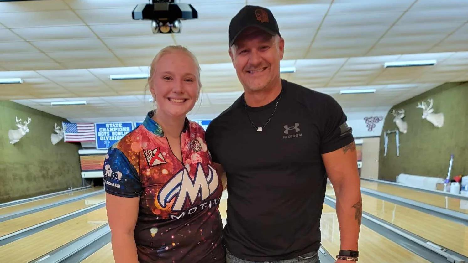 Carlene Beyer beats Kevin Richter to win Wolf River Scratch Bowlers Tour at Whitetail Lanes in Amherst Junction