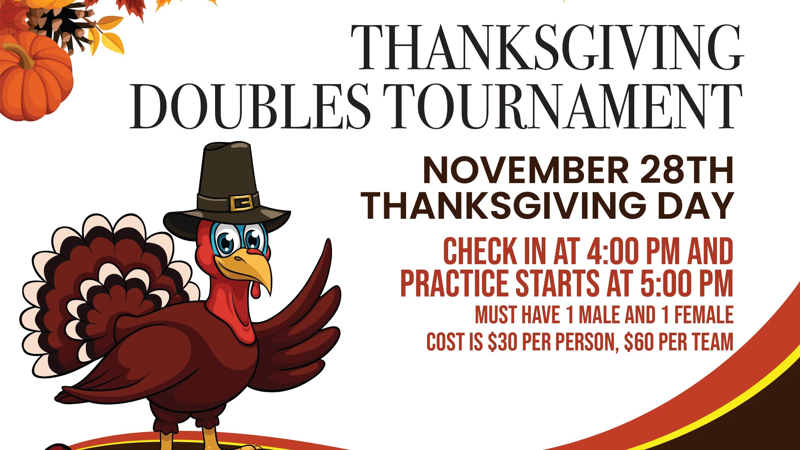 Duos must be male-female for annual Dream Lanes Thanksgiving Doubles tourney