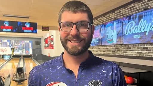 Michael Davidson misses 18-game record, but stays on top as 2025 PBA Delaware Classic down to 16 players