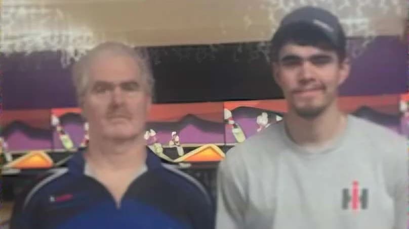Carson Malueg defeats Don Cooley to win Wolf River Scratch Bowlers Tour title at Marion Rec Center in Marion