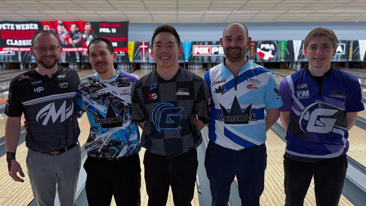 E.J. Tackett a game from taking strong lead for PBA Player of the Year No. 4 as top seed of 2025 PBA Pete Weber Missouri Classic; Tim Foy Jr., Timmy Tan, Dom Barrett, Ryan Barnes also make stepladder finals