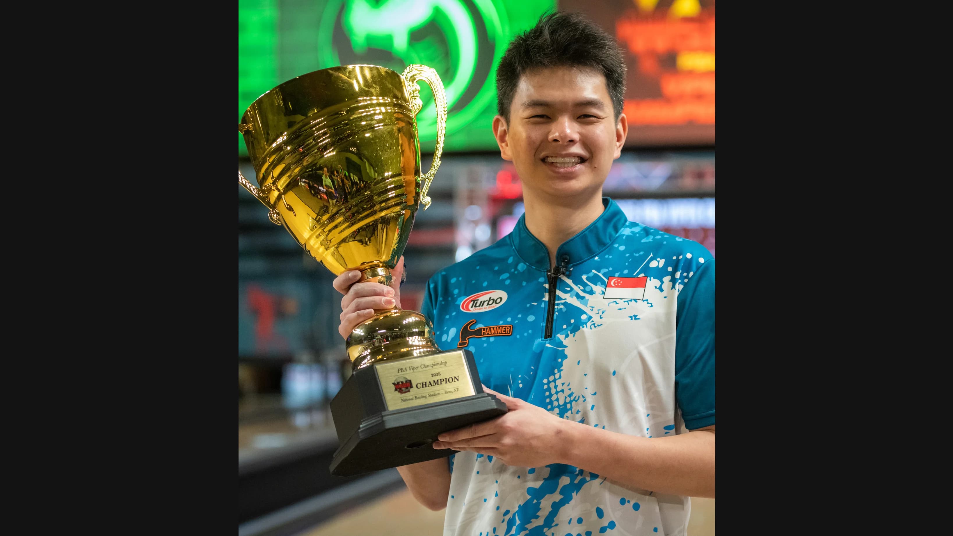 Singapore's Darren Ong takes advantage of E.J. Tackett's slight mistake to win 2025 PBA Viper Championship at World Series of Bowling XV1