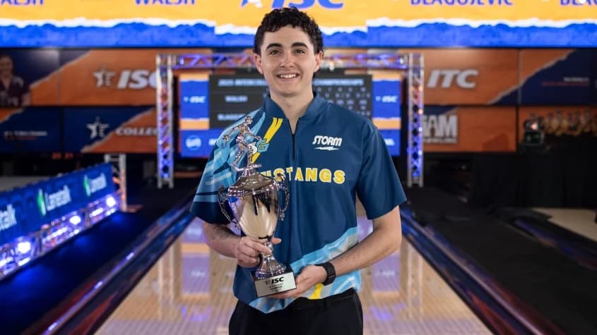 Blake Walsh of Mount Mercy and Australia cruises to win of 2025 Intercollegiate Singles Championships men's title