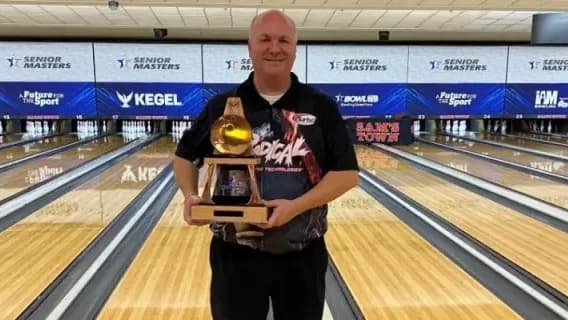 Jon Rakoski averages nearly 255 to jump into lead after Day 2 of season-opening 2025 PBA50 Fort Myers Classic