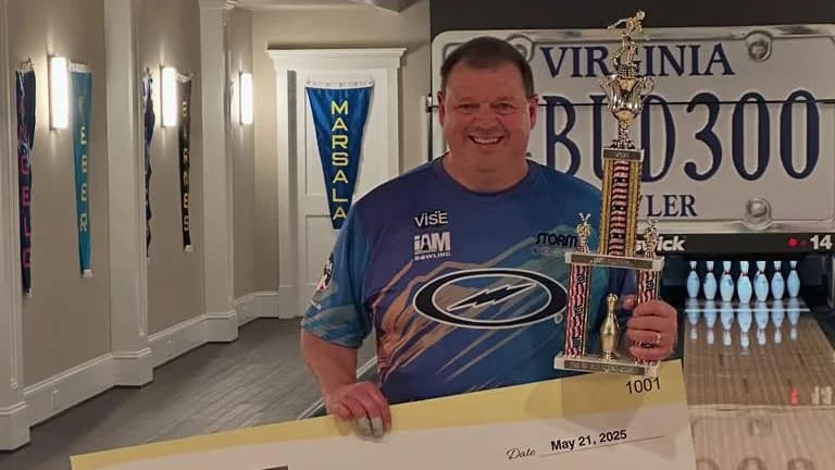 Tom Hess steals 2025 Bud Moore PBA50 Players Championship title from John Janawicz to complete the PBA50 Grand Slam