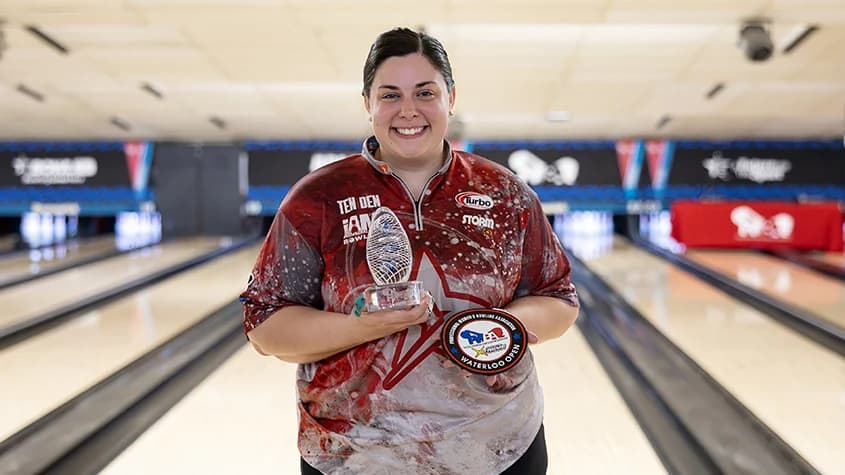 Last name has changed, but talent hasn't: Jordan Snodgrass wins 2025 PWBA Bowlers Journal Waterloo Open for sixth PWBA Tour title