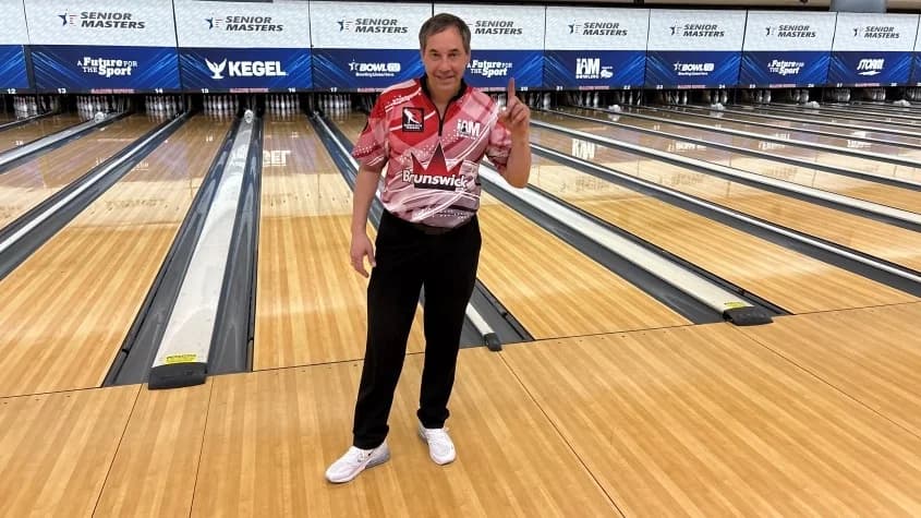 Parker Bohn III breaks his own qualifying record but all 64 at zero for match play at 2025 USBC Senior Masters