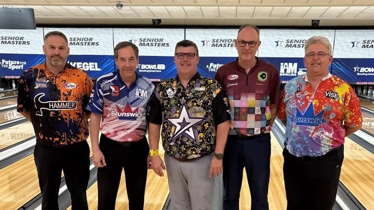 Tom Daugherty beats Parker Bohn III to earn top seed at 2025 USBC Senior Masters; Tony Franklin, Mika Koivuniemi, James Campbell also make stepladder finals