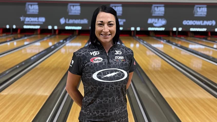 After a week off to spectate, refresh and heal, Lindsay Boomershine averages 220-plus to lead after Day 1 of 2025 U.S. Women's Open