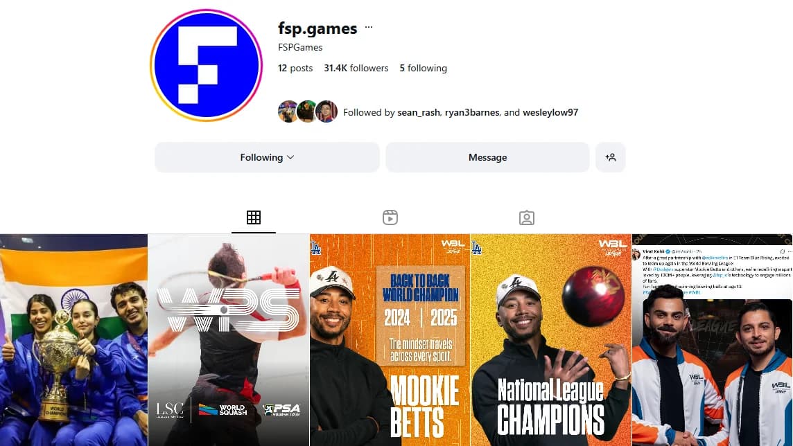 World Bowling League pivoted to squash?