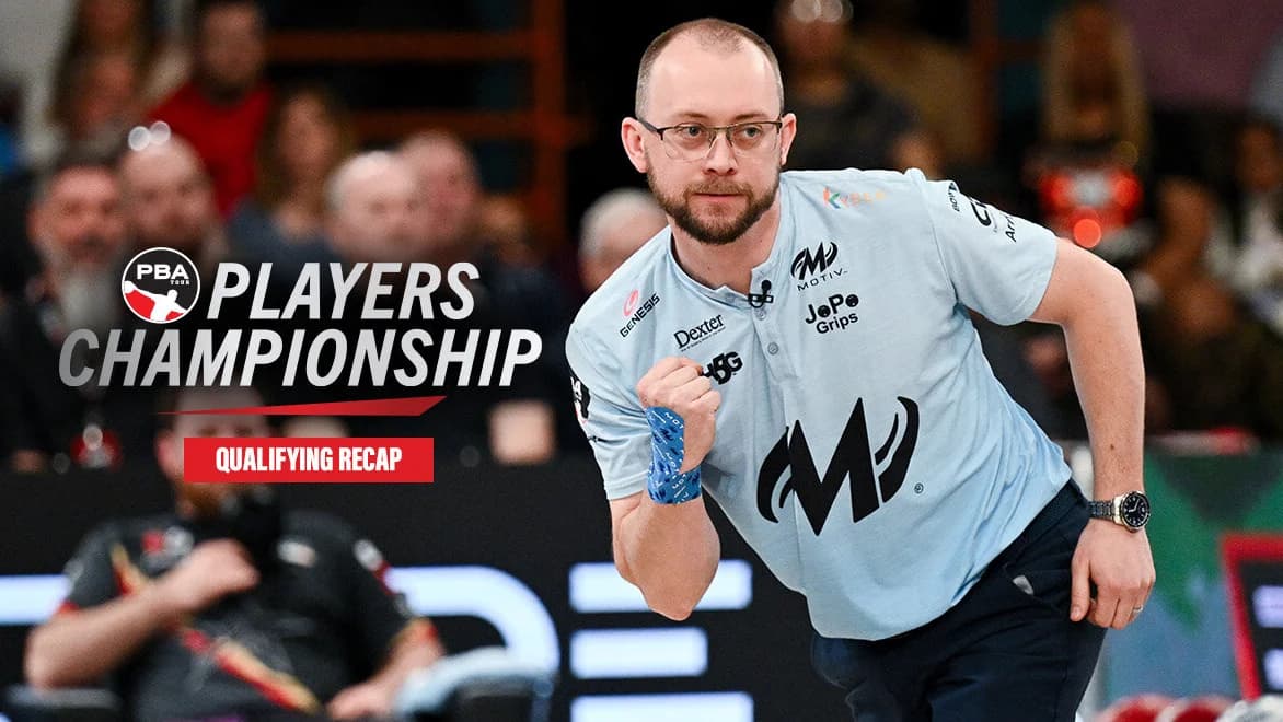 Seeking unprecedented four-peat, E.J. Tackett leads qualifying at 2026 PBA Players Championship