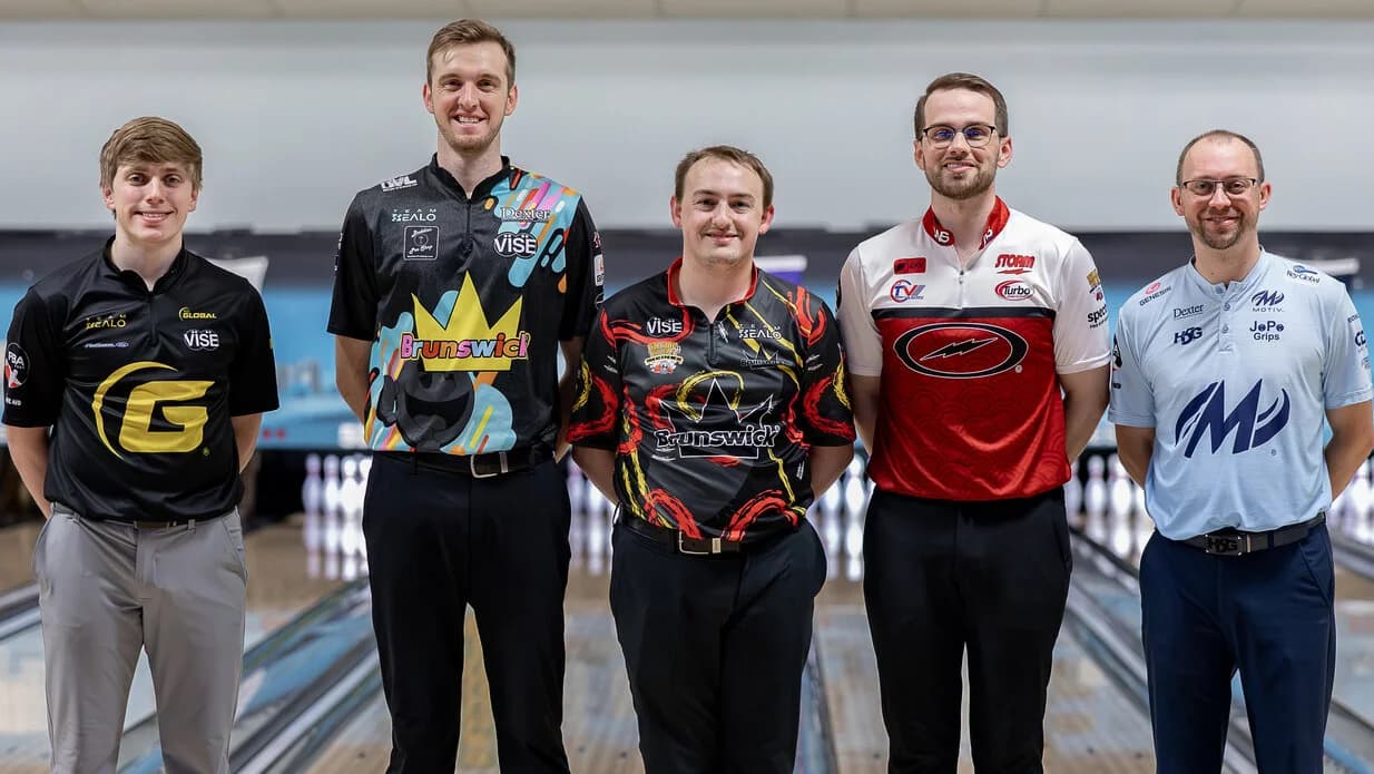 Record-setter Ryan Barnes a game from first title. Packy Hanrahan, Spencer Robarge, Chris Via, and (somehow) E.J. Tackett also make stepladder of 2026 Pilgrim's PBA Ohio Classic