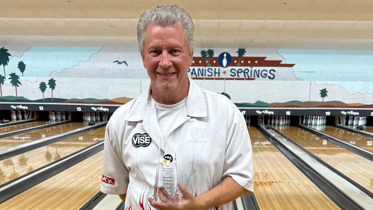 Part-timer Danny Wiseman shows his Hall of Fame skills in winning 2026 PBA50 The Villages Classic