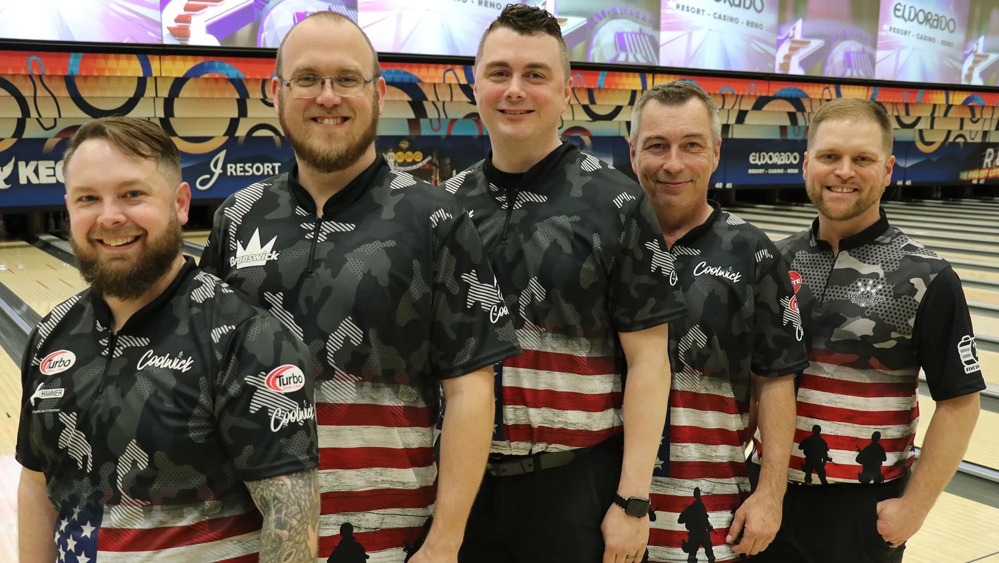 Despite anchorman being out with surgery, Bowlers Headquarters fires 3,393 to take lead in team at 2026 USBC Open Championships