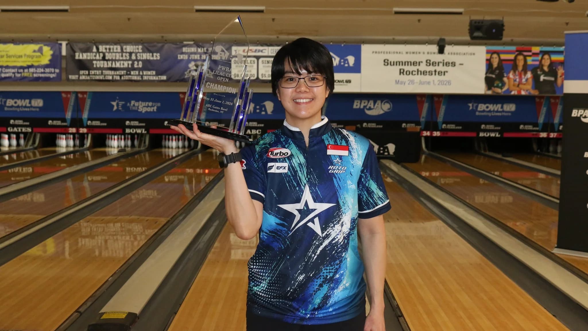Having 3 lefties in stepladder finals helps Cherie Tan win 2026 PWBA Lilac City Open