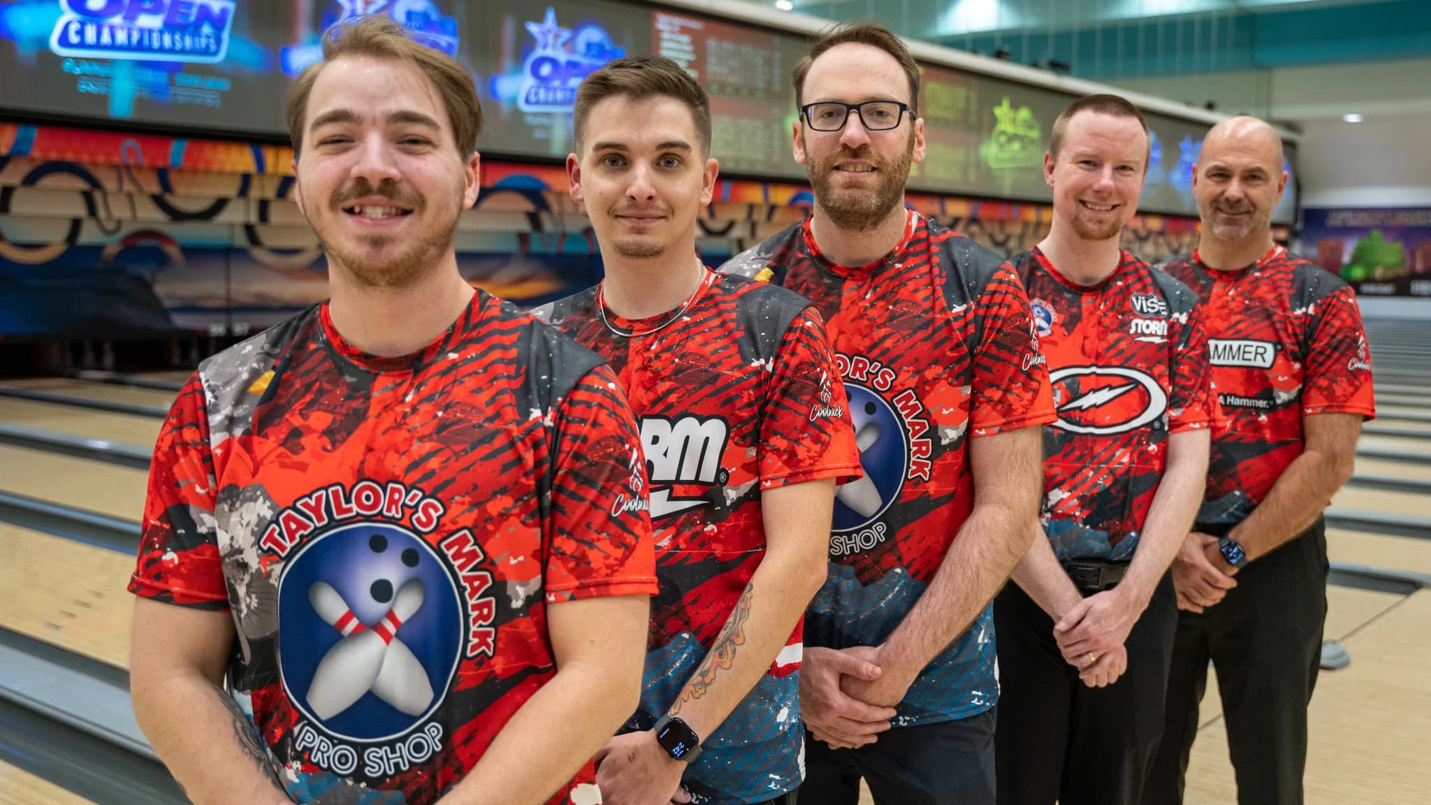 Taylor’s Mark Pro Shop fires 3,513 to soar into team lead at 2026 USBC Open Championships