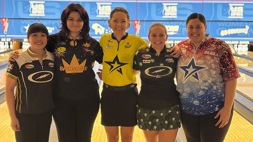 History on the line in 2026 U.S. Women's Open stepladder finals of Sin Lin Jane, Diana Zavjalova, Dasha Kovalova, Jillian Martin, Jordan Snodgrass