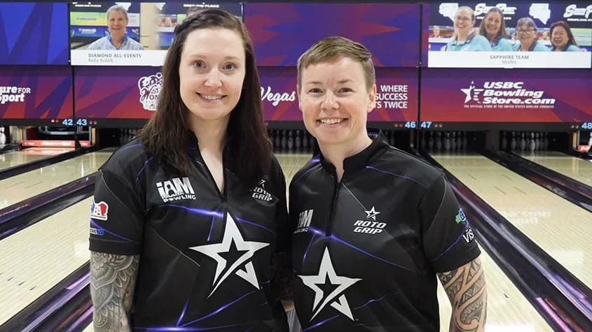 Led by double winners Kelly Kulick, Brittany and Sarah Smith, leaders hold on to win titles at 2026 USBC Women's Championships