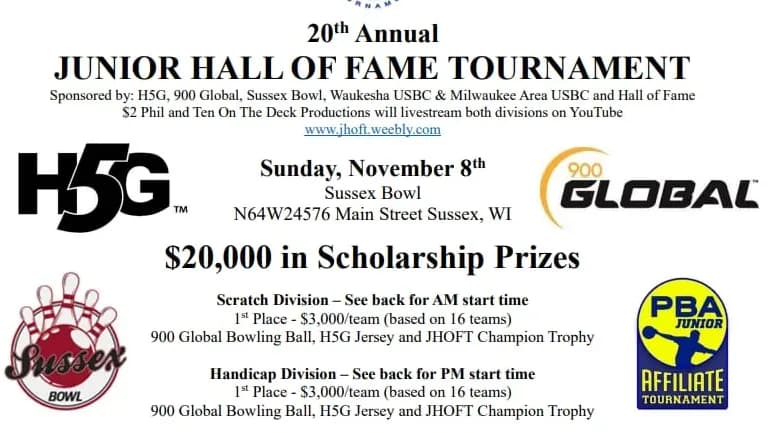 E.J. Tackett, Andrew Anderson the headliners for record-setting 2026 Junior Hall of Fame Tournament Nov. 8