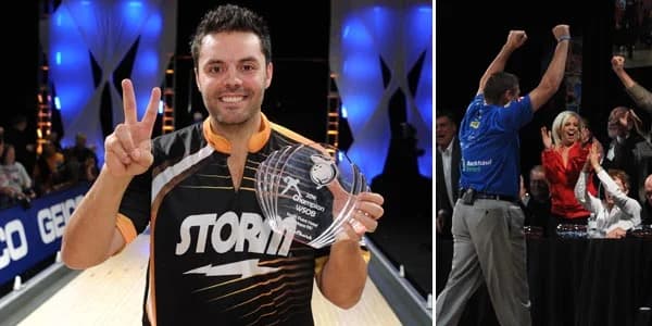 Is 2-handed the bowling equivalent of the Fosbury Flop?