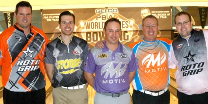 2nd straight PBA World Championship position round thriller produces TV field of Wes Malott, Mike Fagan, Ronnie Russell, Todd Book, Stuart Williams