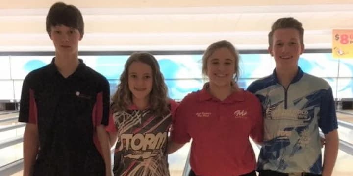 Quinn Sheehy, Candace Kipp, Garrett Pape, Kylie Chandler take top spots in BYBT at Ten Pin Alley