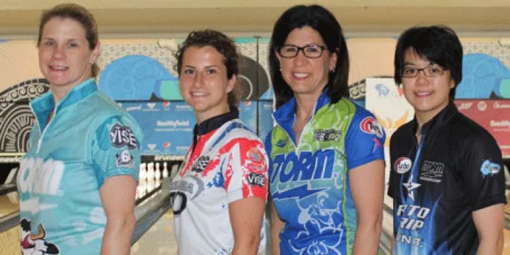 Still seeking first title on new PWBA Tour, Kelly Kulick earns top seed of Fountain Valley Open; Verity Crawley, Liz Johnson, Cherie Tan also make TV finals