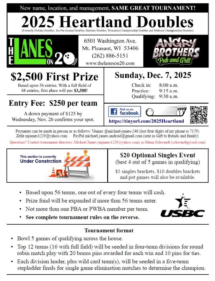 2025 Heartland Doubles