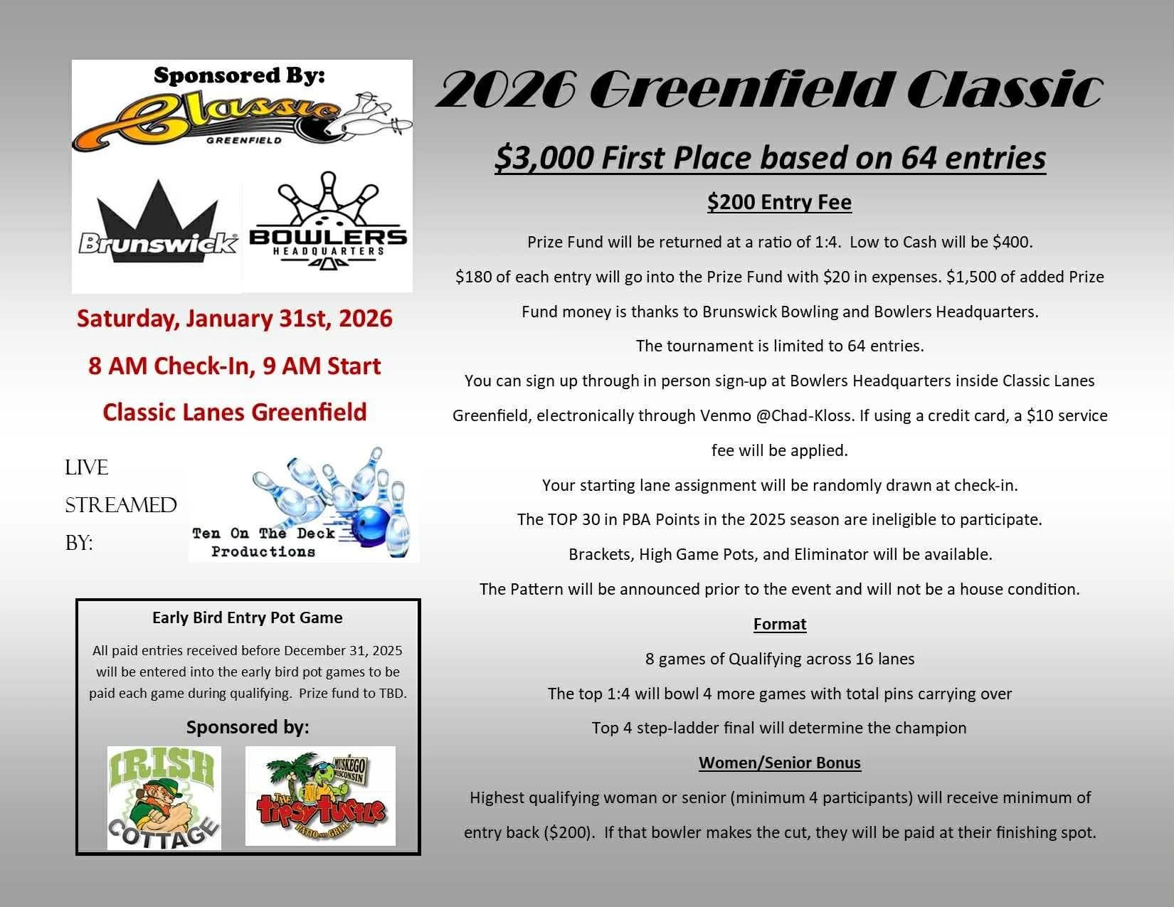 2026 Greenfield Classic