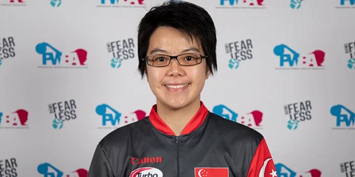 Singapore's Cherie Tan leads after first 2 qualifying rounds of 2019 QubicaAMF PWBA Players Championship