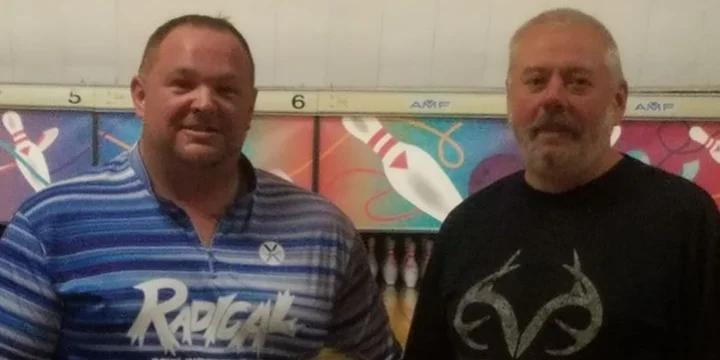 Ken Kempf beats Lyle Kuhlmann to win Wolf River Scratch Bowlers Tour at Nelson's Strike Zone in Waupaca
