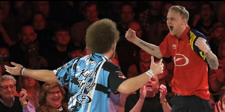Emotional win for Jesper Svensson, Kyle Troup is second in Mark Roth-Marshall Holman PBA Doubles Championship