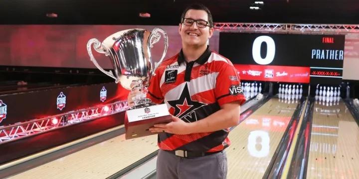 Kris Prather edges Anthony Simonsen in PBA Strike Derby that offers different challenge than pros typically face
