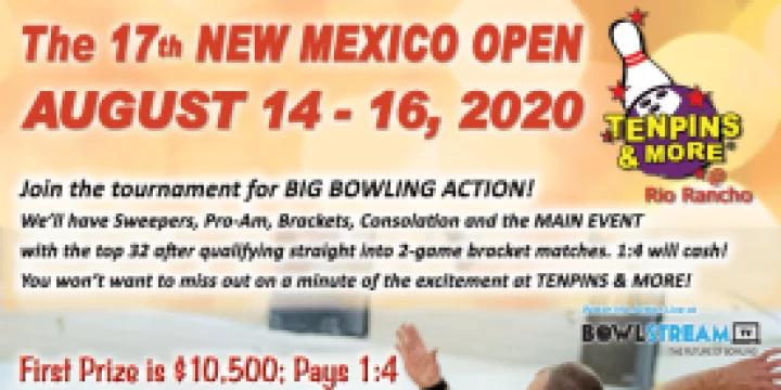 Update: 17th annual New Mexico Open postponed due to COVID-19 pandemic