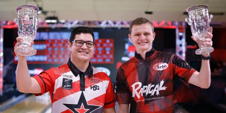 Given an unexpected opening, Andrew Anderson and Kris Prather seize the 2021 Roth/Holman PBA Doubles Championship