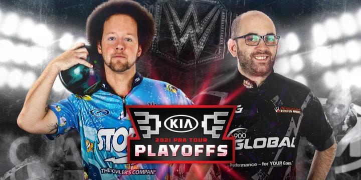 After 2021 PBA Playoffs filled with roll-offs, Kyle Troup and Sam Cooley advance to title match with sweeps in semifinals