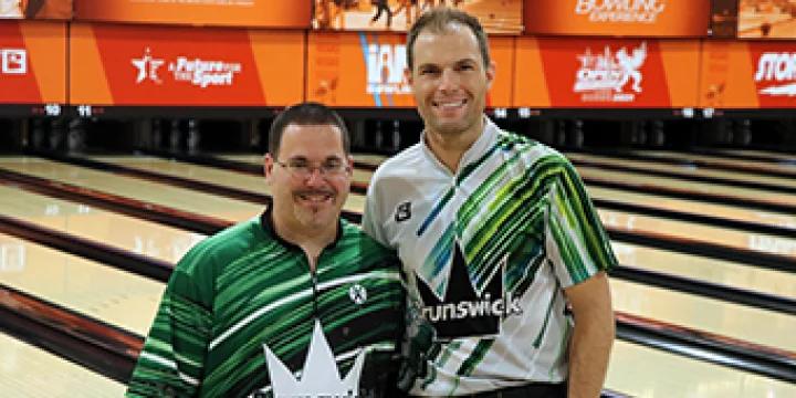 Jonathan Schalow and Chad Svendsen take doubles lead, Adam Chase singles lead 2 pairs apart in wild Monday at 2021 USBC Open Championships