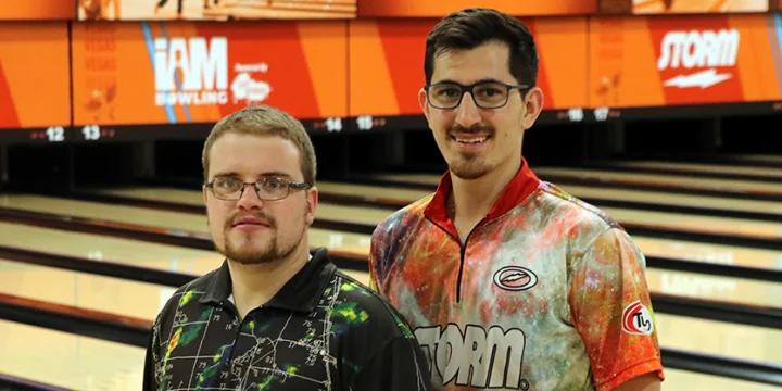 Greg Young Jr. rolls clutch final frame double to lift himself, partner Aaron Ruiz into doubles lead at 2021 USBC Open Championships