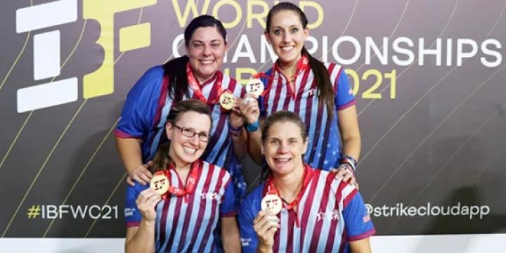 Team USA women win team gold in roll-off, Korea takes men’s team gold; Sweden sweeps Team USA for mixed team gold at 2021 IBF Super World Championships