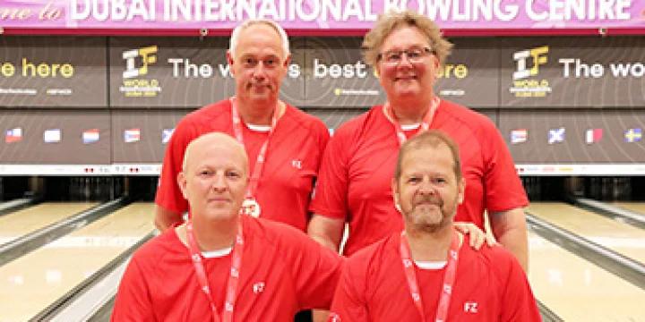 Denmark, France win team gold medals as Senior Team USA leaves 2021 IBF Masters World Championships with only gold in men’s singles