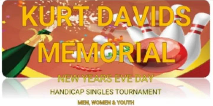 Kurt Davids Memorial New Year's Eve Day Handicap Singles Tournament moves to Waun-A-Bowl