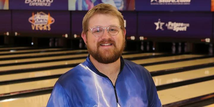 Brandon St. Onge shakes off emotion of 300 to end doubles, fires 781 to take singles lead at 2022 USBC Open Championships