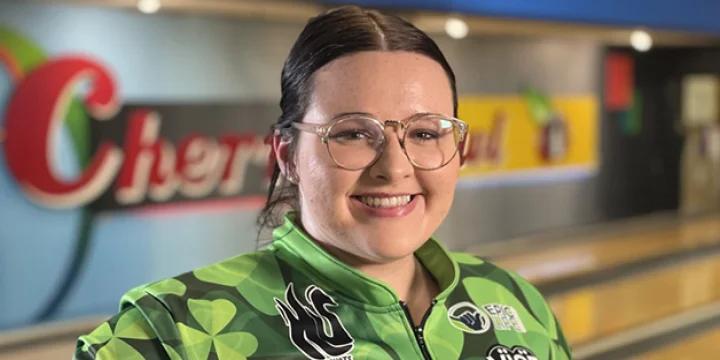  Breanna Clemmer fires perfect game, takes 111-pin lead after qualifying at 2022 PWBA Rockford Open